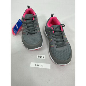 Adult NWT Diawiny Wide Lace Up Sneakers Woman 8 Men 6.5 Charcoal Gray